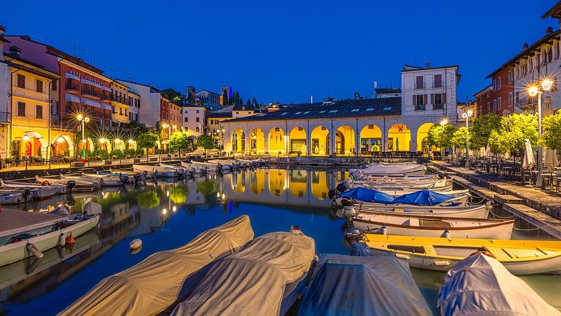 Sunrise at the Porto Vecchio, Desenzano del Garda by Henk Meijer Photography
