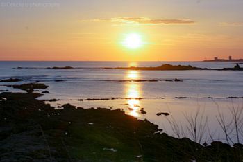 Sonnenuntergang am Meer