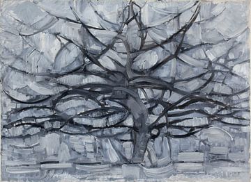 Grauer Baum (1911) Piet Mondrian