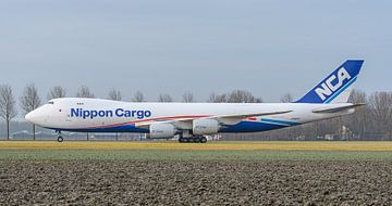 Boeing 747-8F der Nippon Cargo Airlines. von Jaap van den Berg