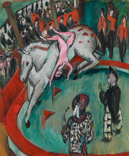 Ernst Ludwig Kirchner, Circus (Circus rider), 1913 by Atelier Liesjes