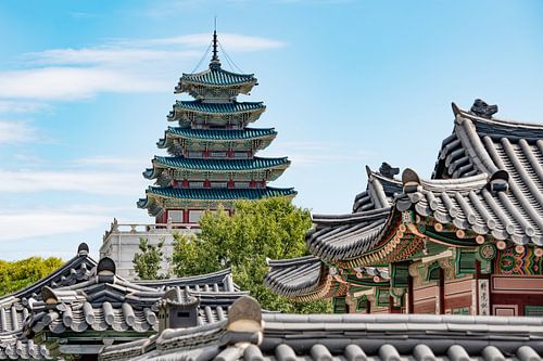 Gyeongbokgung Palace Seoul Zuid-Korea