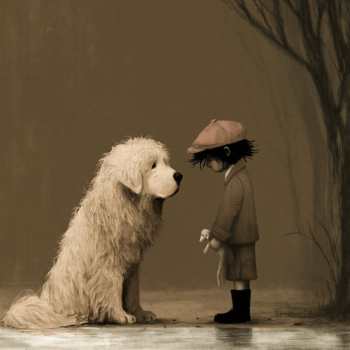 Safe with My Mountain Dog