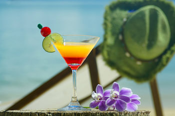 Cocktail on the beach