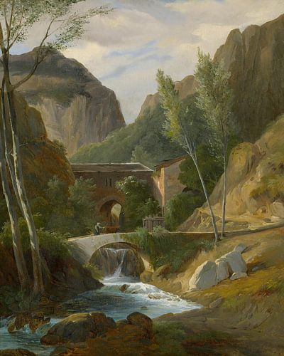 Boisselier le Jeune,De Gorges bij Amalfi