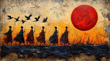 African art - african art by Gelissen Artworks