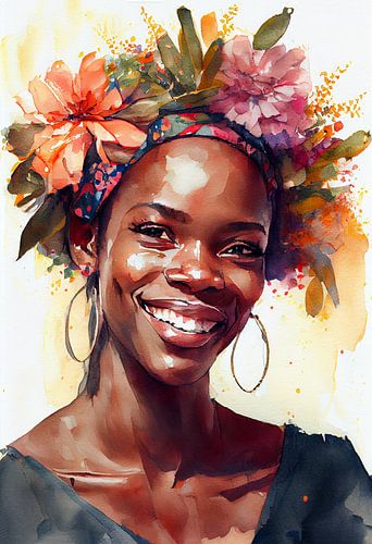 Un beau sourire joyeux