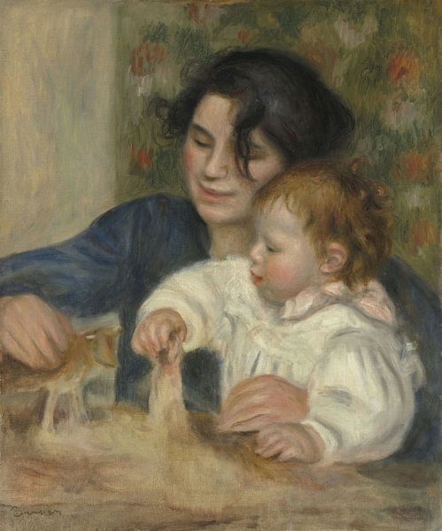 Gabrielle en Jean, Pierre-Auguste Renoir van Meesterlijcke Meesters
