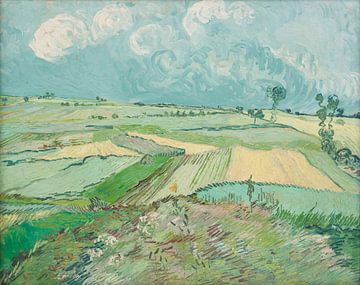 Korenvelden na de regen (De vlakte van Auvers), Vincent van Gogh