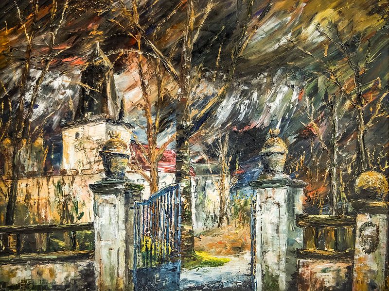 Bad Bentheim castle gate by Freddy Hoevers