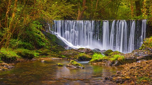 Waterval Mazo de Meredo, Asturië, Spanje