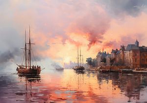 Hafen an der Nordsee