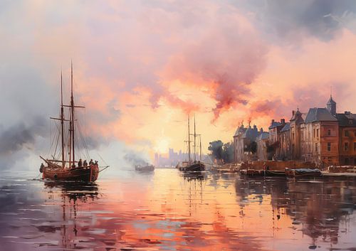 Hafen an der Nordsee