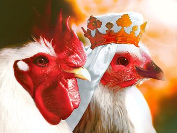 Happy Chicken van mimone art