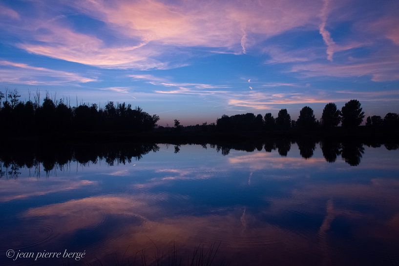 clouds in the water by Jean Pierre Bergé