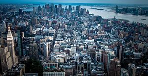 New York depuis l'Empire State Building