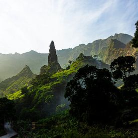 Vallée du Xôxô sur l'île tropicale de Santo Antão, Cap-Vert sur mitevisuals