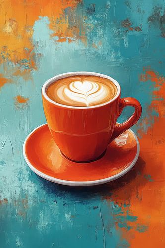 kop koffie of cappuccino