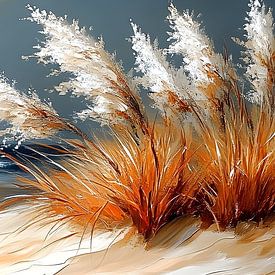 Landschap-Duin-Zand-Surf van Manipulatiemelodie