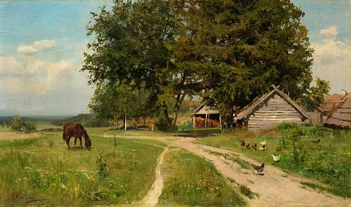 Landelijk landschap, Nikolay A. Klodt