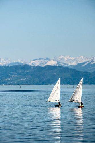 Voiliers sur le lac de Constance sur Dieter Walther
