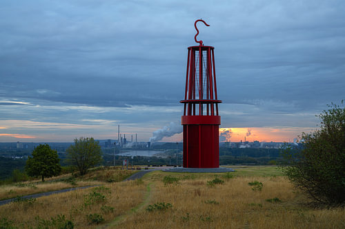 Terril de Rheinpreussen, Moers, Rhénanie-du-Nord-Westphalie, Allemagne