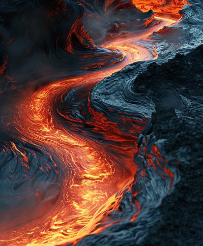 Lava flow