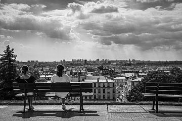 Blick auf Paris von Vincent de Moor