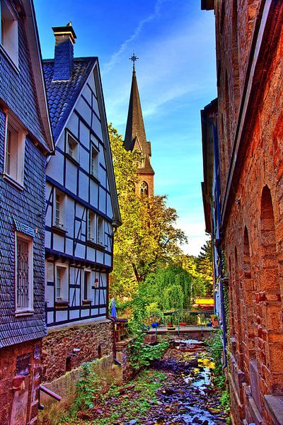 Uitzicht door de baan van Edgar Schermaul