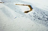 Ice sailing in Lelystad, Netherlands