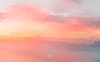Coucher de soleil - peinture abstraite