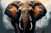 Portrait of an Elephant