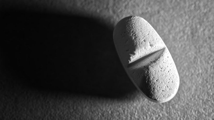 Tablet met schaduw van Frank Heinz