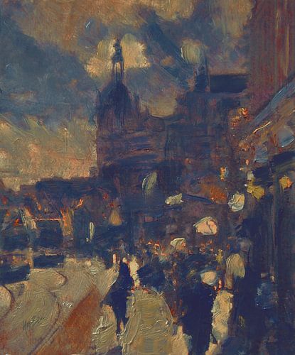 Leidsestraat by Nop Briex