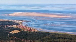 Oost-Vlieland aus dem Luft