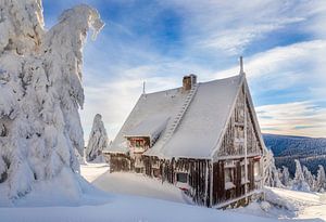 Haus im Schnee