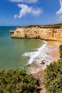 Paysage côtier de l'Algarve