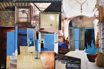 Blaue Türen von Lia Nauta