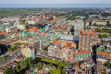 Luftaufnahme: Inverdan Zaandam (Stadtzentrum) von Pascal Fielmich