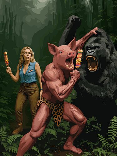 The Skewer Barbecue Fight