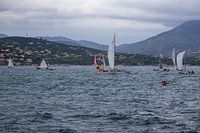Regatta in de Golf van Saint Tropez - Zuid Frankrijk