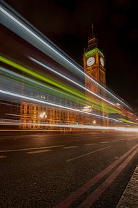 Londen Big Ben von Bert Meijer