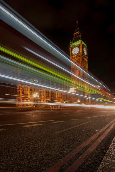 Londen Big Ben von Bert Meijer