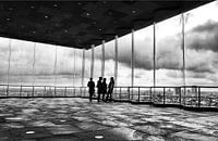 In de wolken