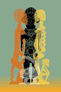 African Symbols by Harry Hadders