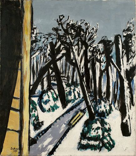 Max Beckmann - Dierentuin in de winter (1937)