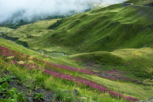 Berghang in den französischen Alpen