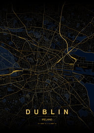 Karte von Dublin von HUGO