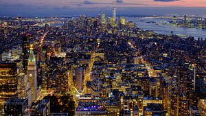 New York   Blaue Stunde