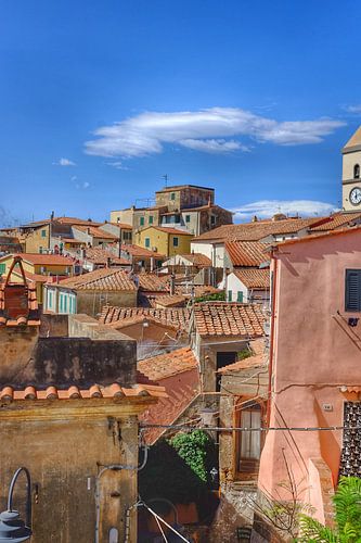 Vue sur les toits de Capoliveri